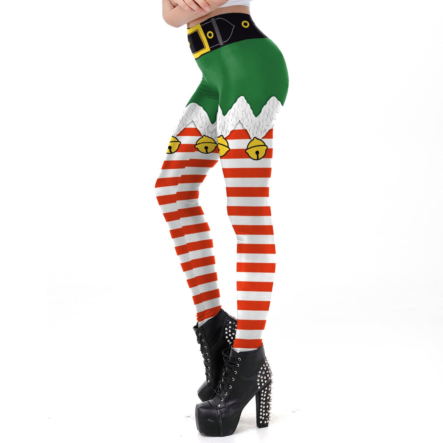 Christmas digital print tight leggings