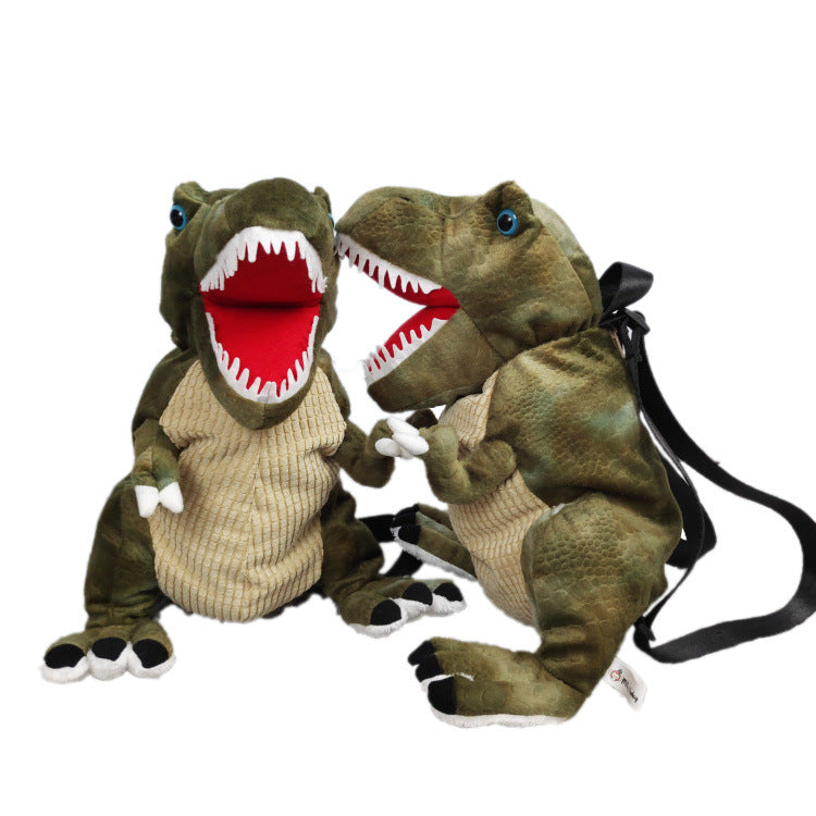 Plush Trend Dinosaur Simulation Backpack