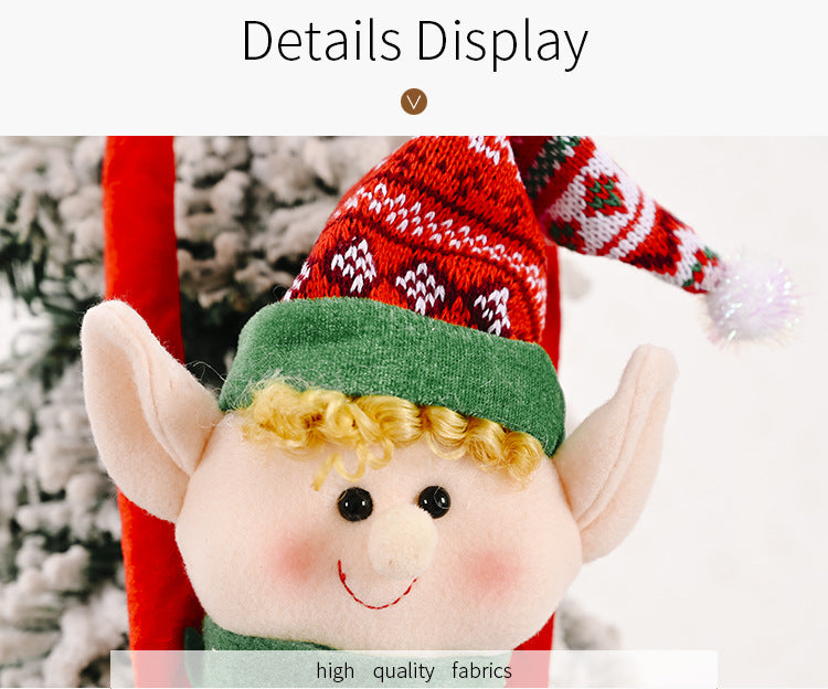 Christmas Decorative Creative Elf Curtain Buckle