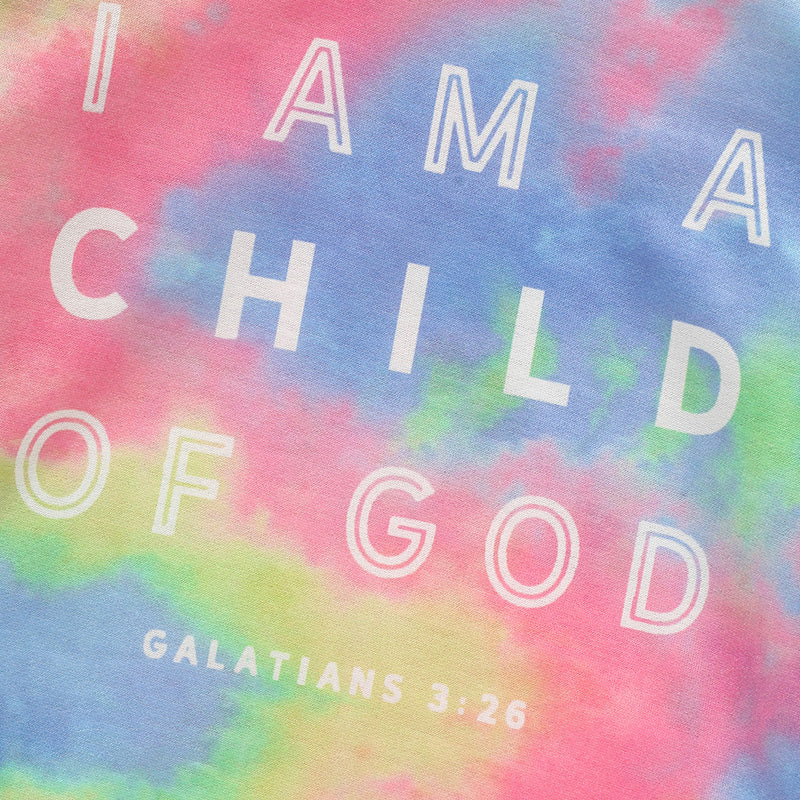 Toddler Girls Long Sleeve Tie Dye Hooded Dress Adorable & Comfortable Daily Wear For Kids