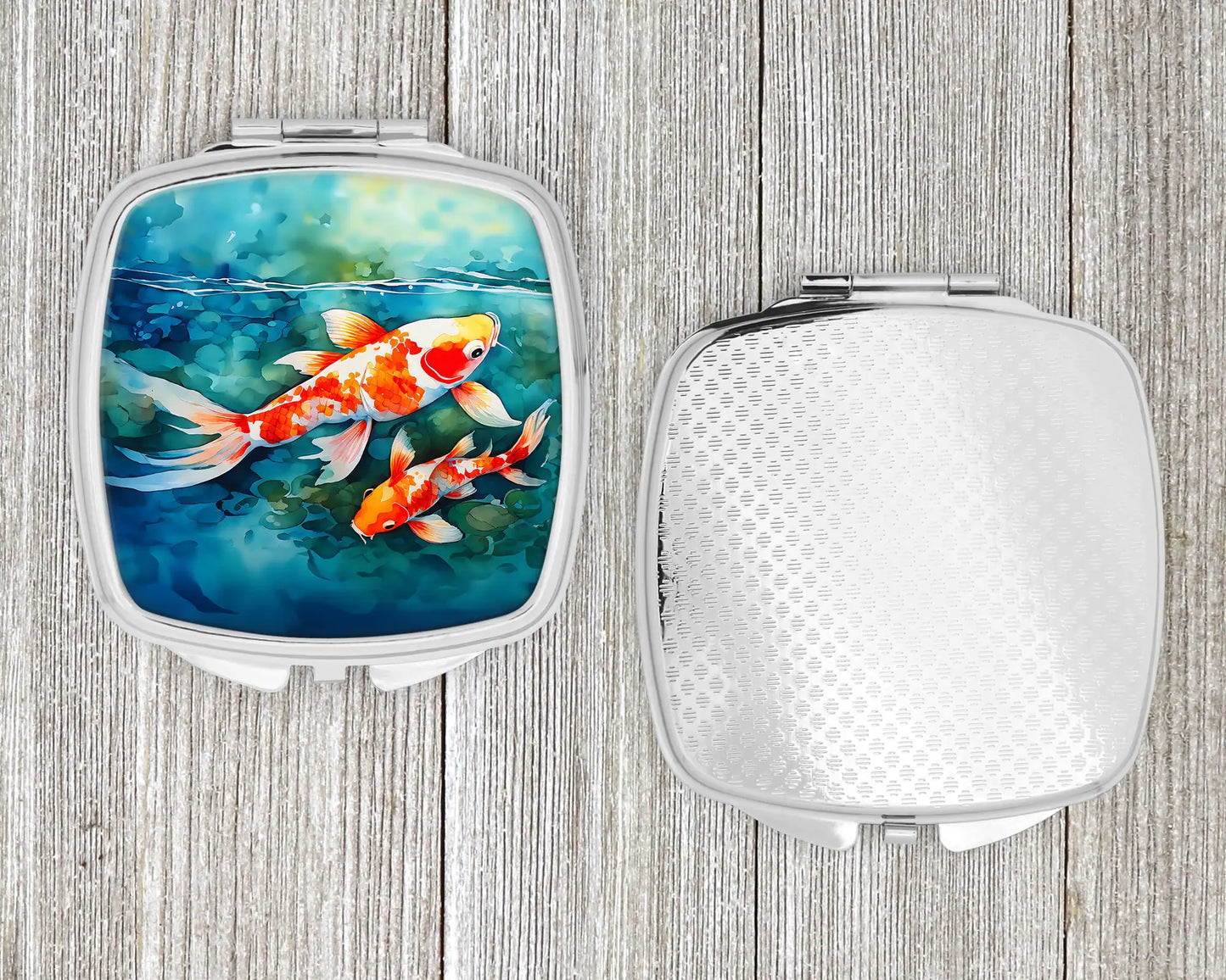 Koi Fish Compact Mirror