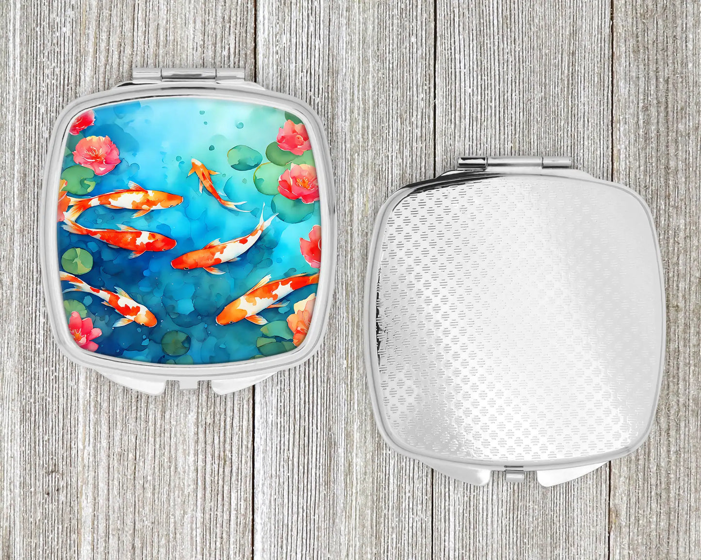 Koi Fish Compact Mirror