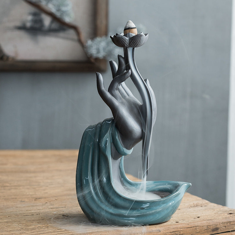 Ceramic Sandalwood, Large Incense Burners