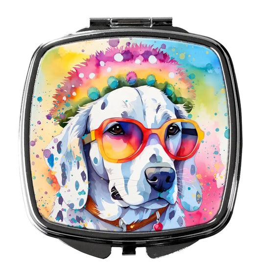 Dalmatian Hippie Dawg Compact Mirror