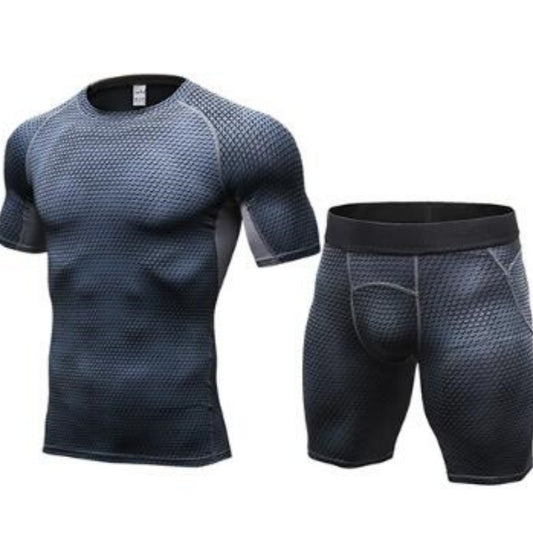 Men's Casual Comfortable Compression Muscle Gym Shorts n Long