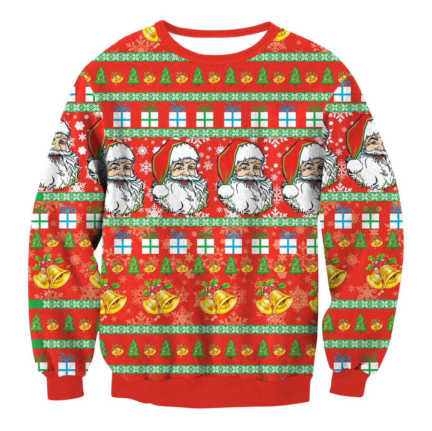 Autumn Winter Fashion Ugly Christmas Sweater Funny Pullover Womens. Mens