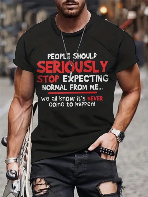 Men's Printed Short Sleeves