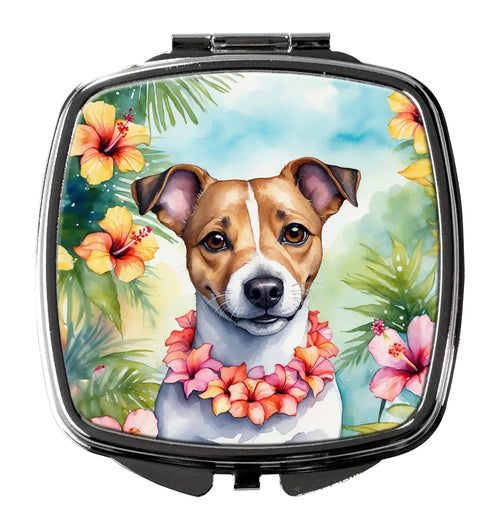 Jack Russell Terrier Luau Compact Mirror