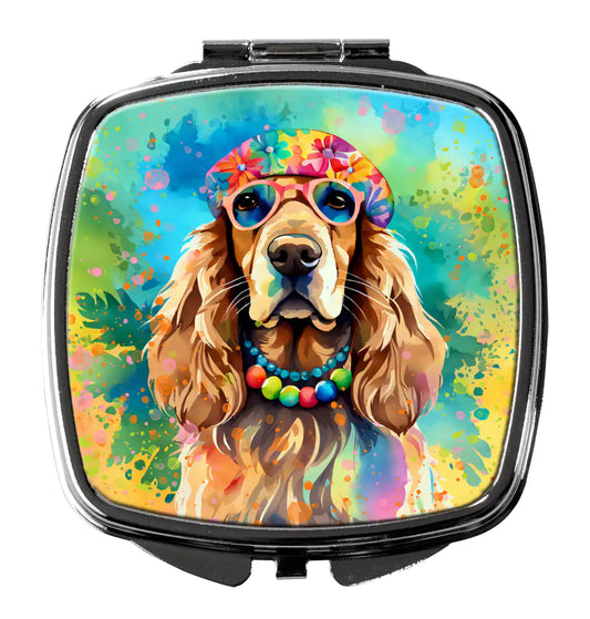 Cocker Spaniel Hippie Dawg Compact Mirror