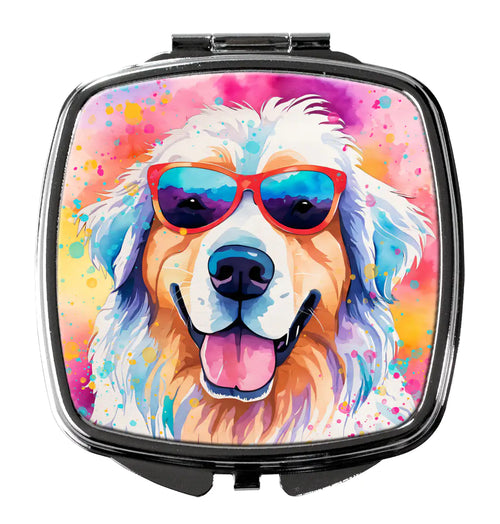 Great Pyrenees Hippie Dawg Compact Mirror