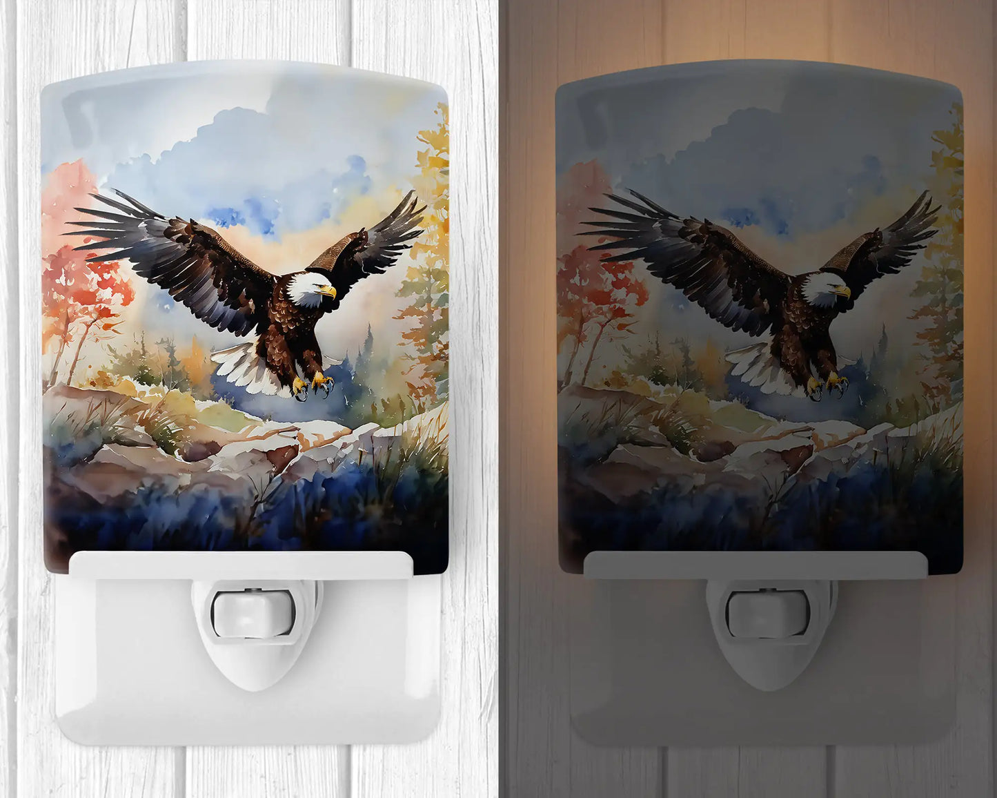 Eagle Ceramic Night Light