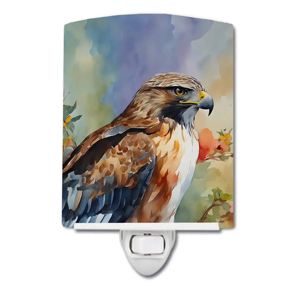 Hawk Ceramic Night Light