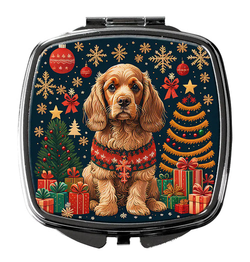 Cocker Spaniel Christmas Compact Mirror