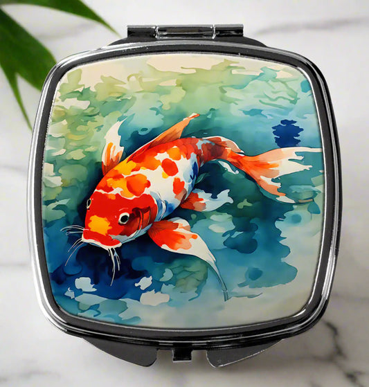 Koi Fish Compact Mirror