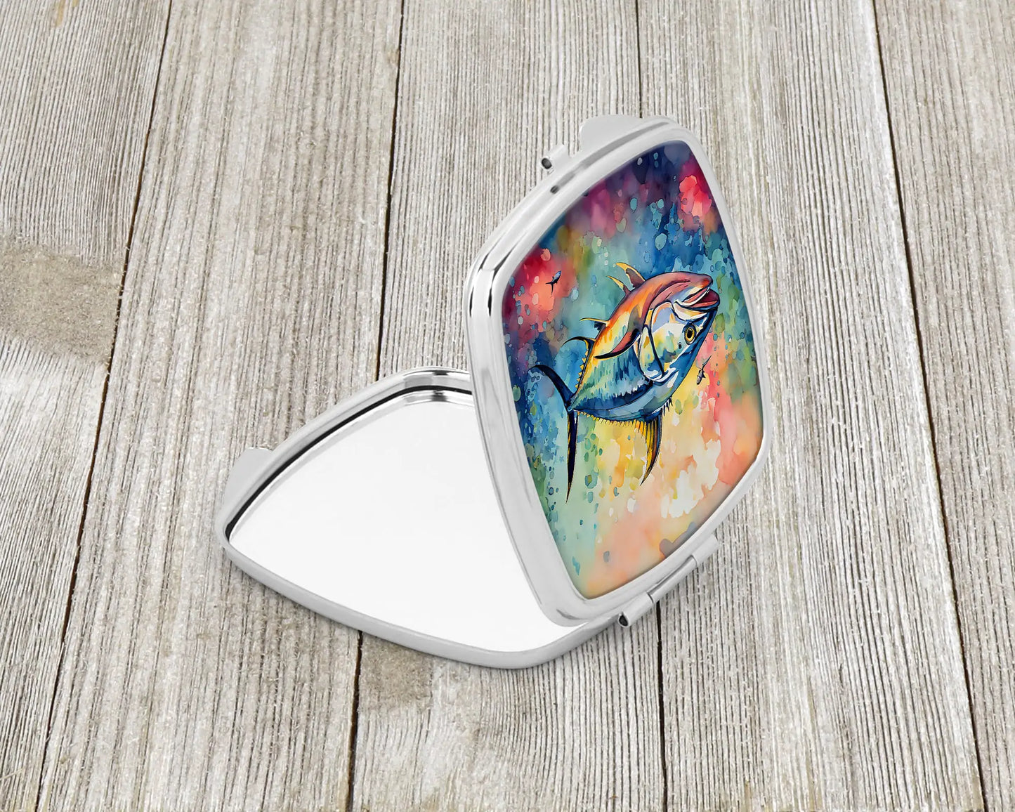 Yellowfin Tuna Compact Mirror