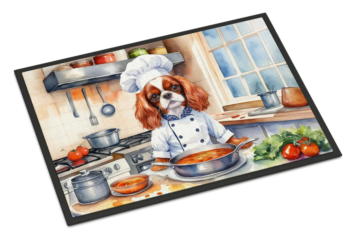 Cavalier Spaniel The Chef Doormat