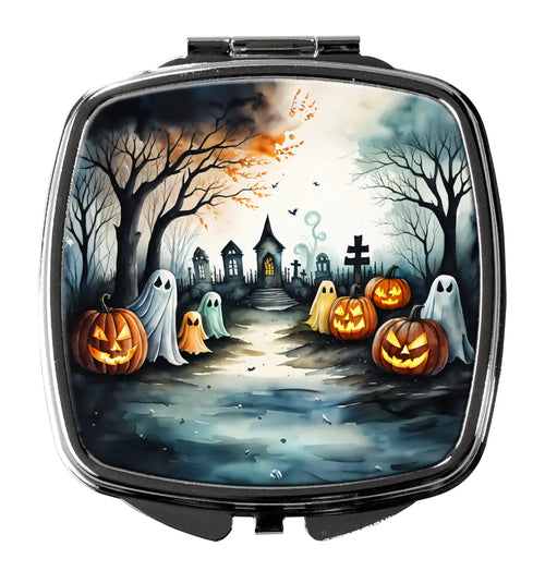 Ghosts Spooky Halloween Compact Mirror