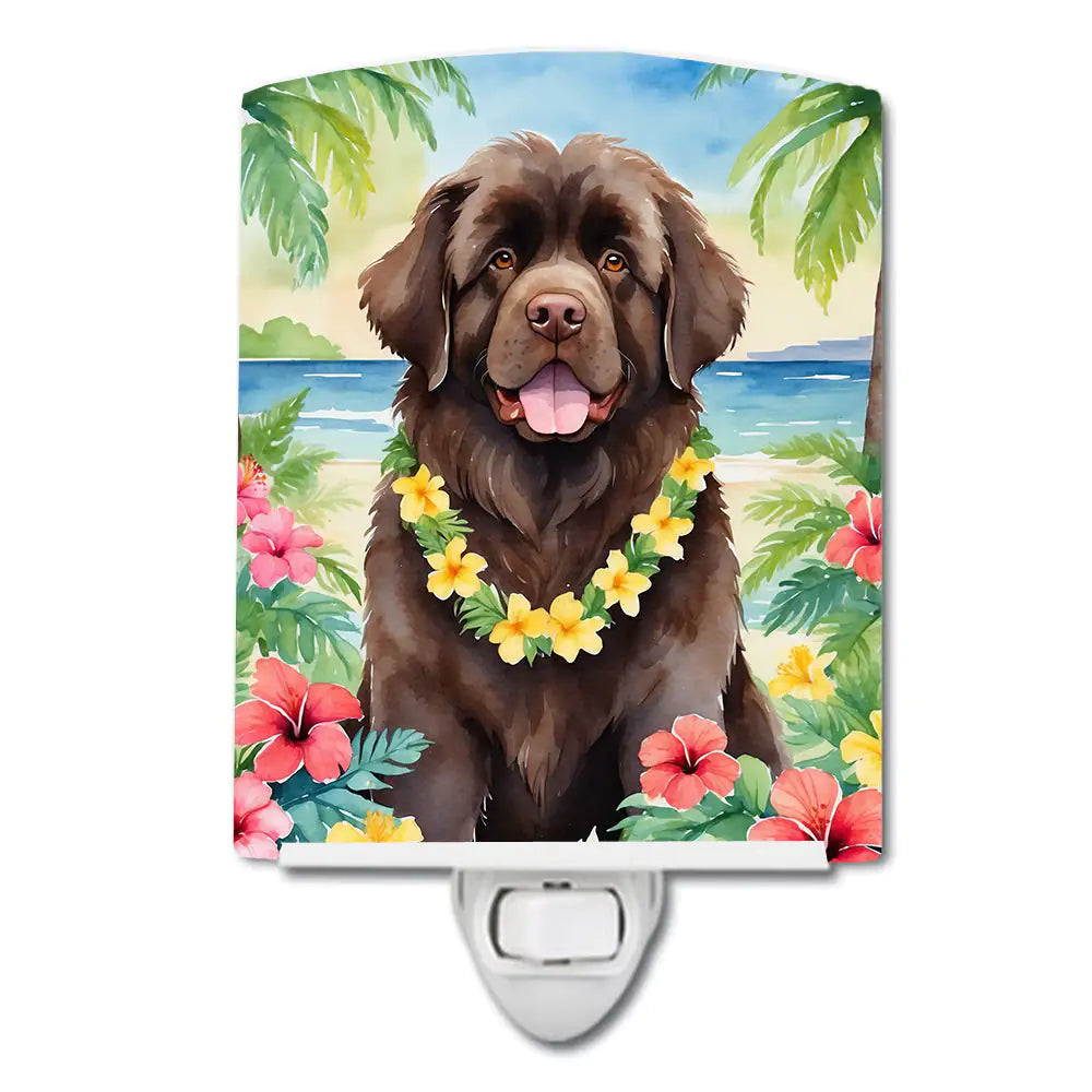 Newfoundland Luau Ceramic Night Light