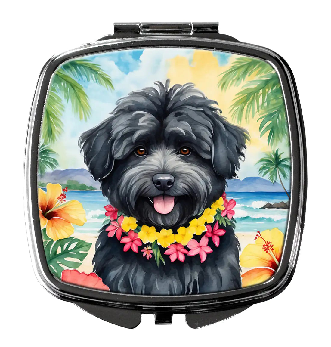 Puli Luau Compact Mirror