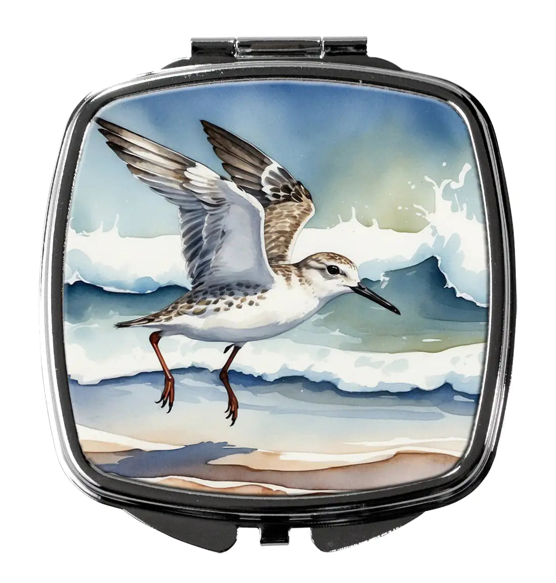 Sanderling Racing the Tide Compact Mirror
