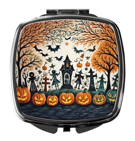 Papel Picado Skeletons Spooky Halloween Compact Mirror