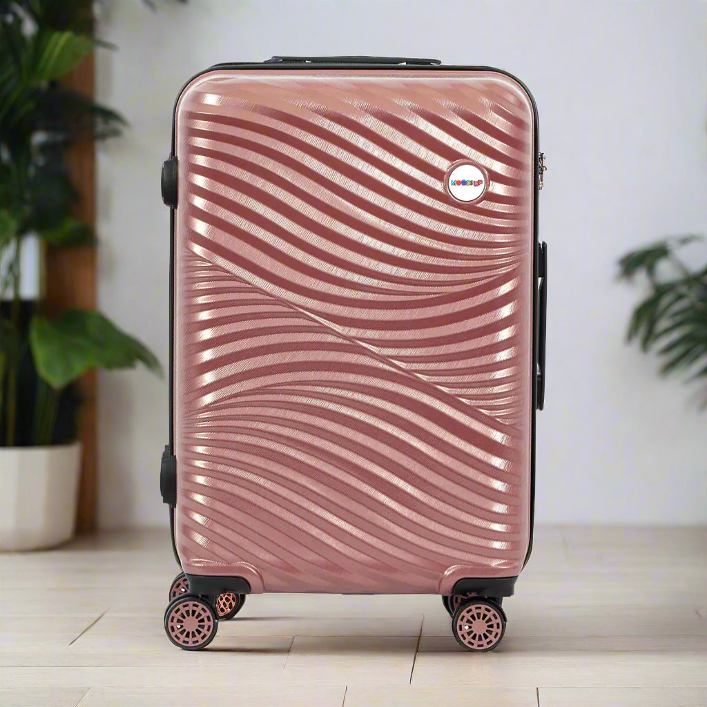 Biggdesign Moods Up Suitcase, Large, Rosegold, 28 Inch