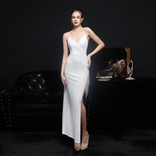 Wedding  Long Camisole Gown Dress