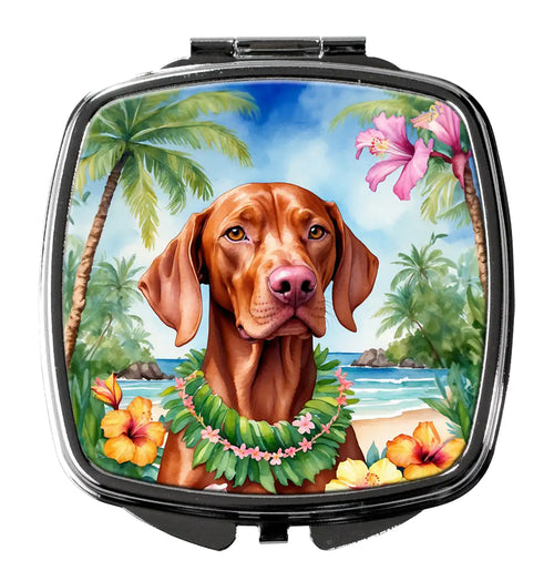 Vizsla Luau Compact Mirror