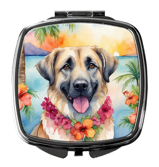 Anatolian Shepherd Luau Compact Mirror