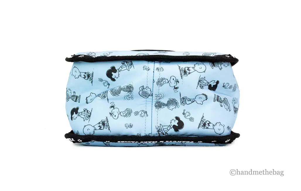 Marc Jacobs X Peanuts Blue Mini Puffy Nylon Tote