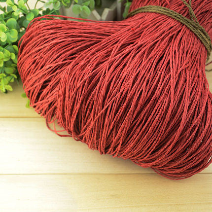 Raffia Braided Thread Papyrus Wrap Crochet