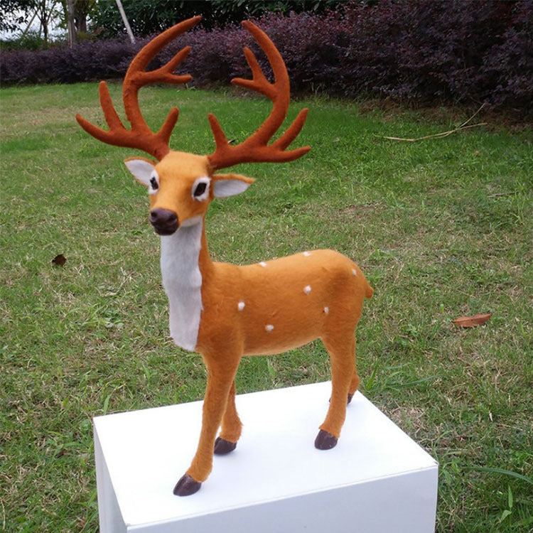 Christmas deer simulation layout props decorations