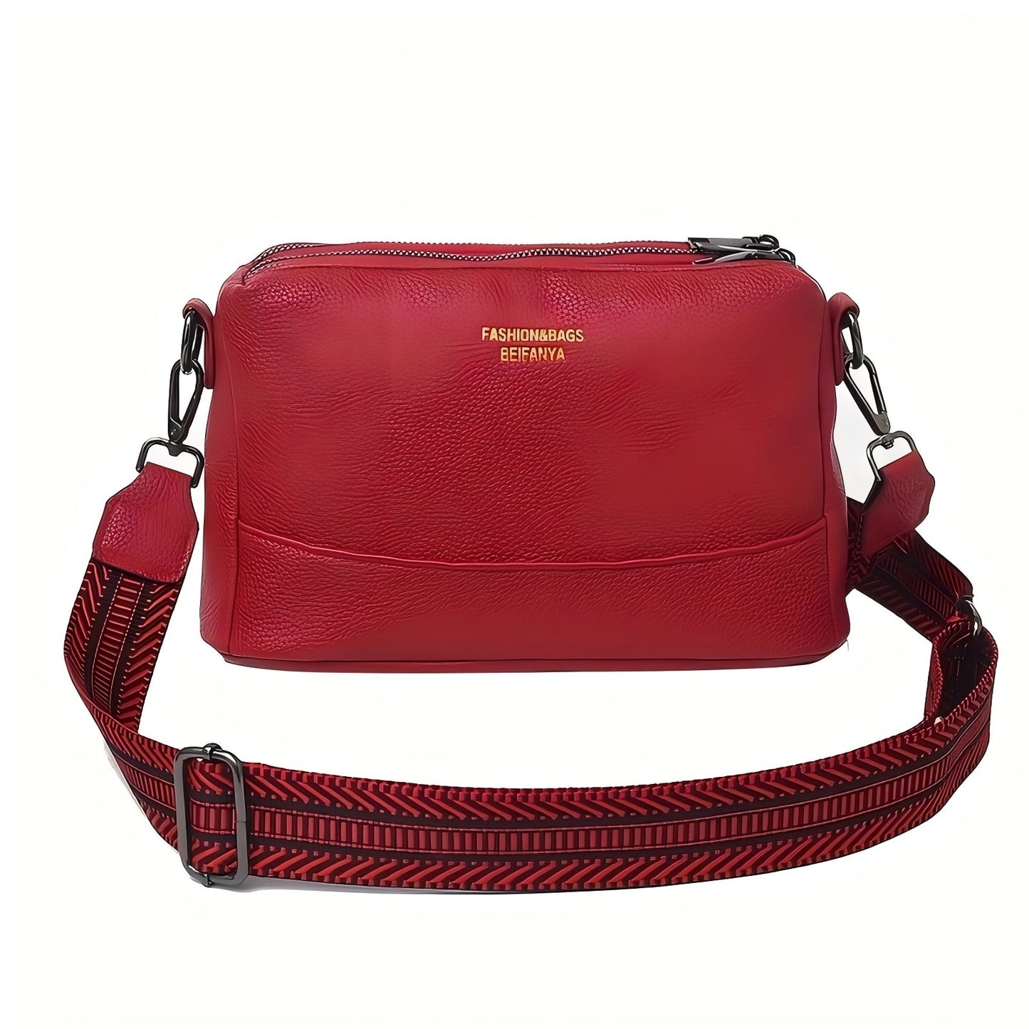 Fashionable Multi-functional PU Crossbody Casual Shoulder Bag For Daily Commuting