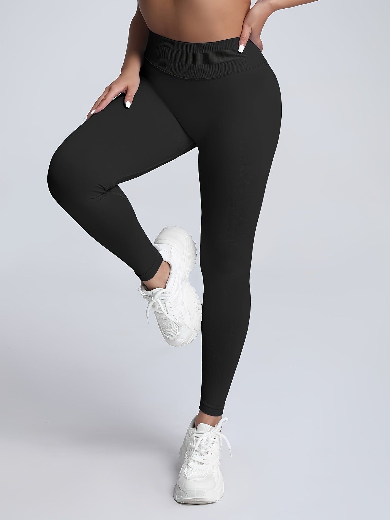 Seamless Women Soft Hue Hidden Scrunch Butt Workout Leggings For Women