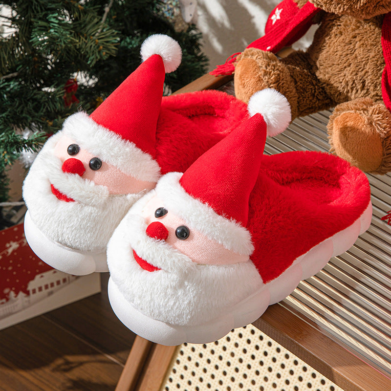 Santa Claus Thick-soled Non-slip Slippers