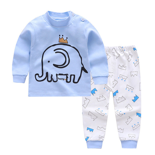 Autumn And Winter Pajamas, Baby Long Sleeves