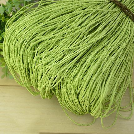 Raffia Braided Thread Papyrus Wrap Crochet
