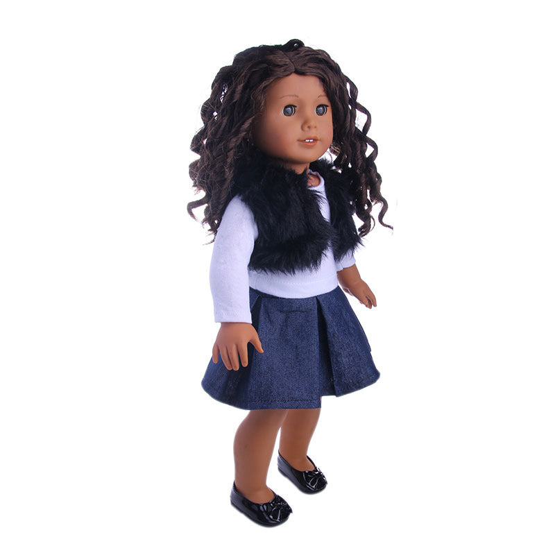 18 Inch American Girl Plush Vest Suit Doll Accessories