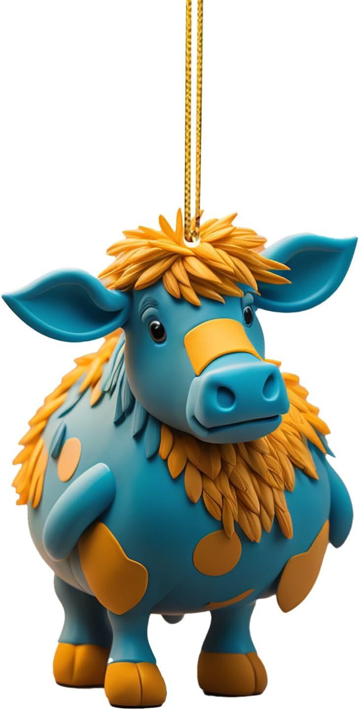 Christmas Tree Pendant Car Rearview Mirror Decoration