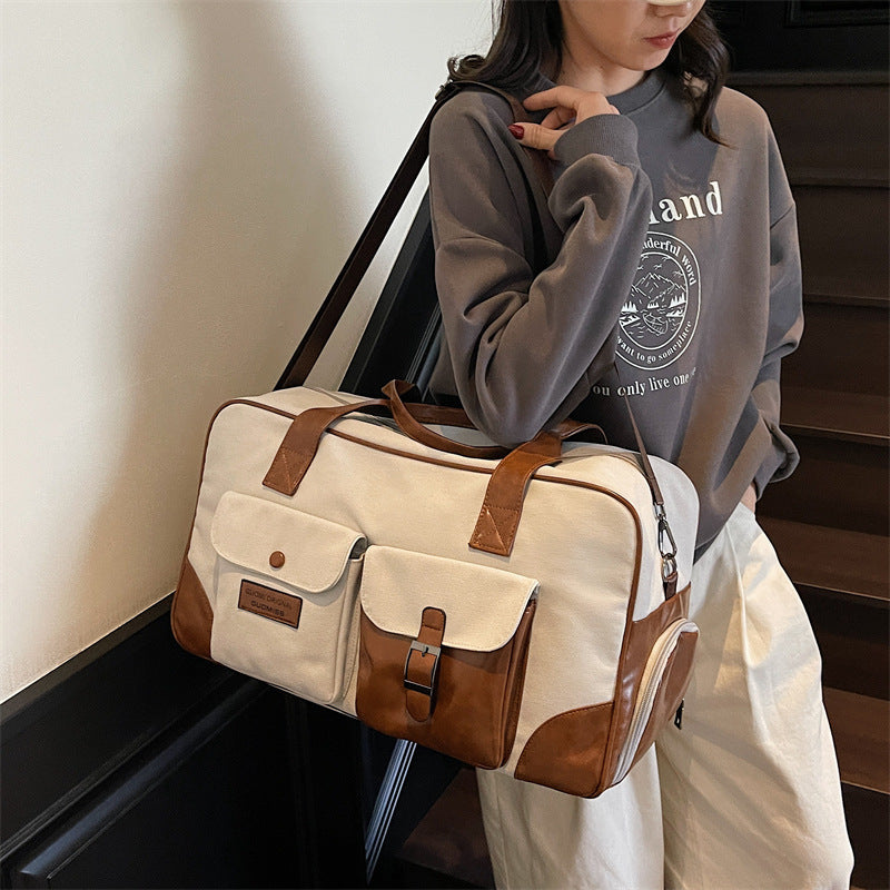 Large Capacity Waterproof Lining Business Traveling Luggage Bag Foldable