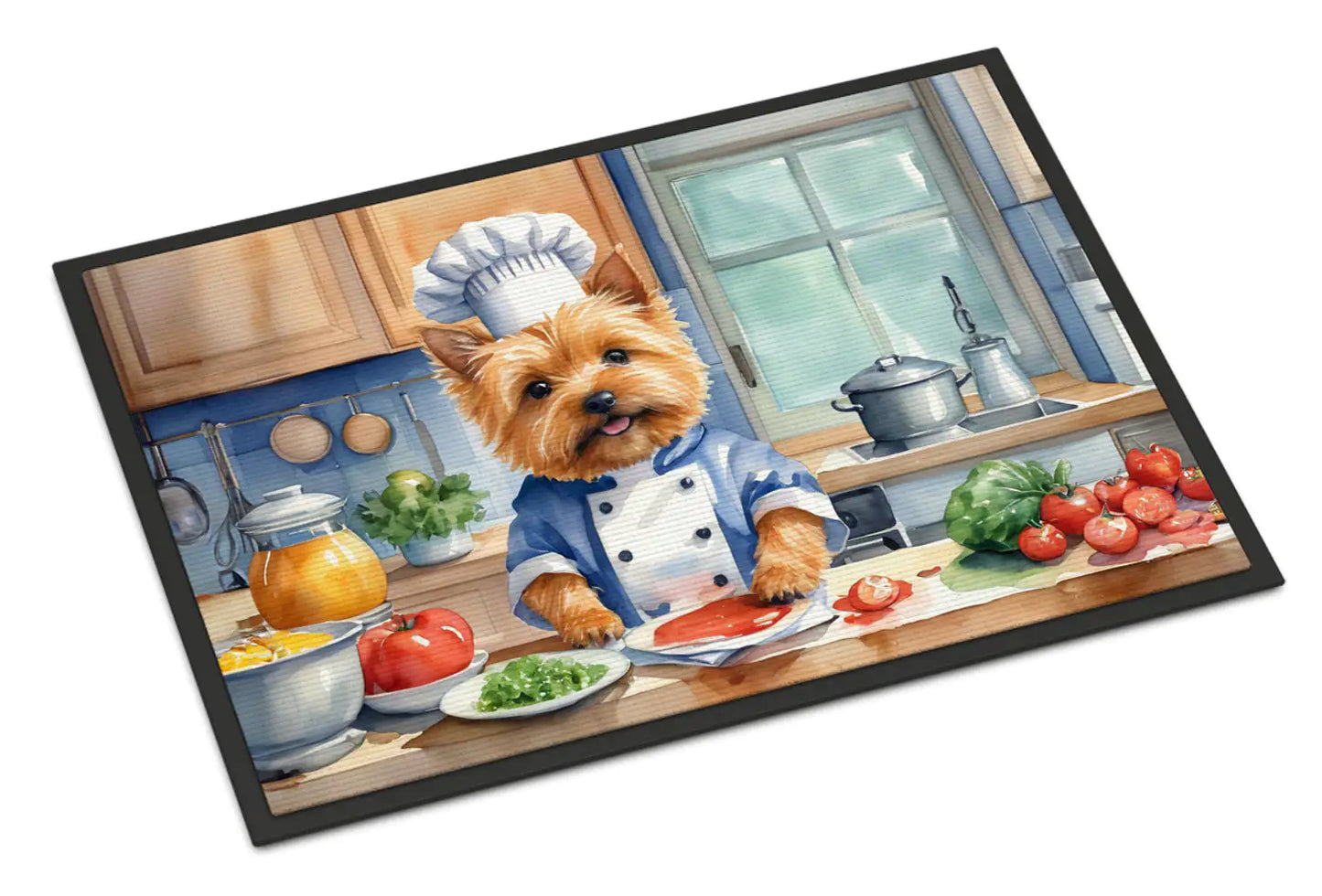 Norwich Terrier The Chef Doormat