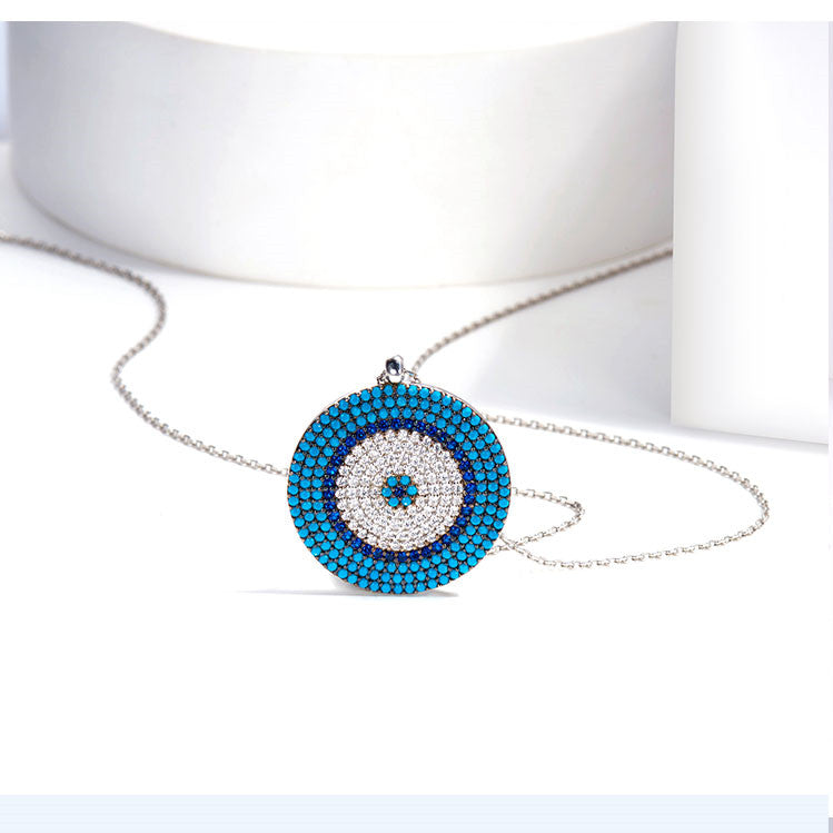 Turquoise Women's Sterling Silver Sweater Chain