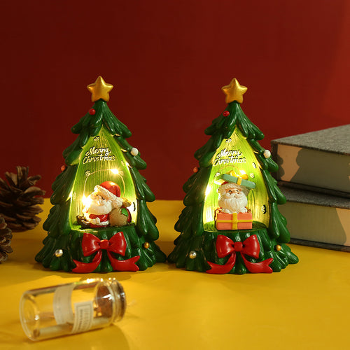 Christmas Tree Luminous Ornaments Scene Layout Decoration