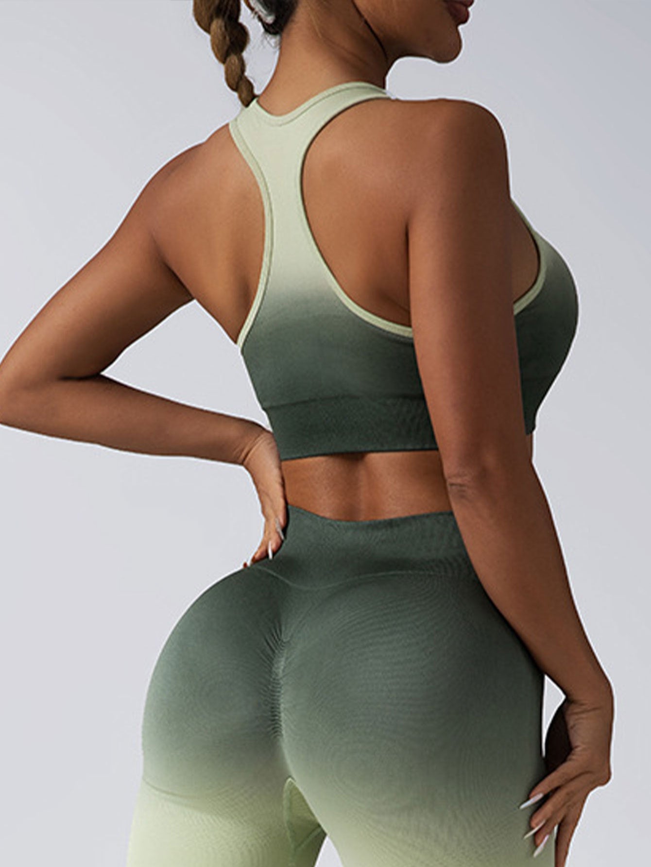 3 Pack Medium Support Sports For Women Racerback Padded Workout Gym Yoga Running Bras