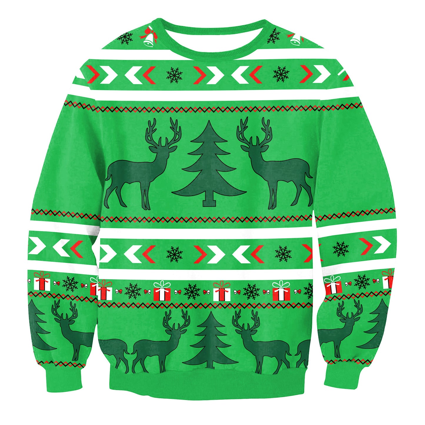 Autumn Winter Fashion Ugly Christmas Sweater Funny Pullover Womens. Mens