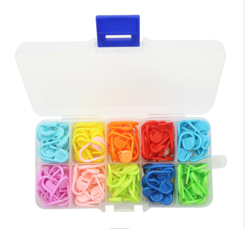 Color Knitting Yarn Small Mark Buckle Positioning  Plastic Knitting Crochet Small Pin