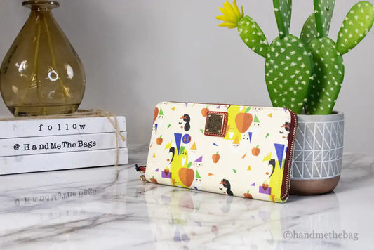 Dooney & Bourke Snow White Seven Dwarfs 85th Anniversary Wallet