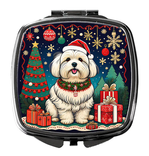 Coton De Tulear Christmas Compact Mirror