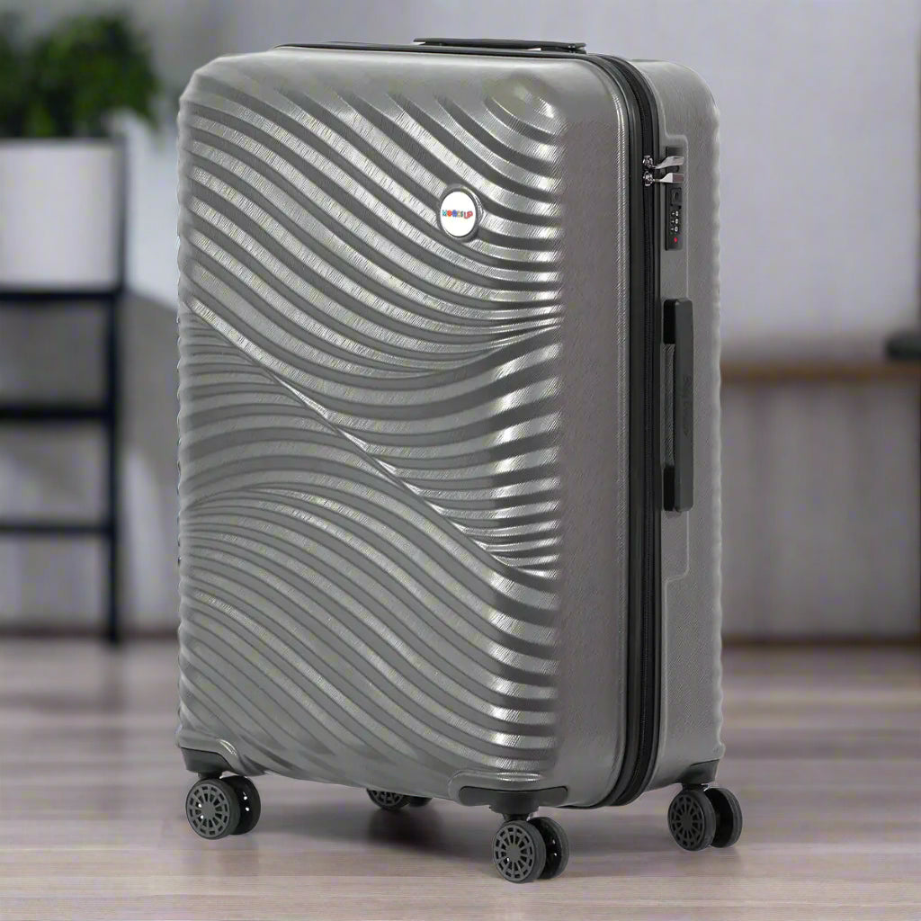 Biggdesign Moods Up Suitcase, Large Anthracite, 28 Inch