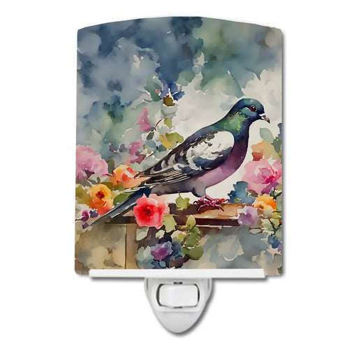 Pigeon Ceramic Night Light